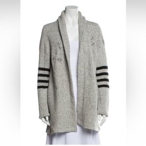 MOTHER cardigan, embroidered